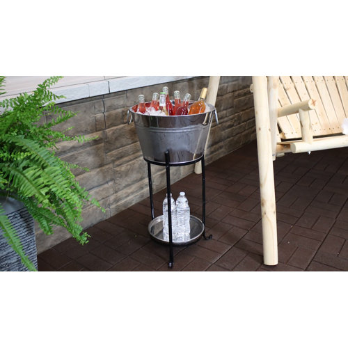 Ebern Designs Anke Ice Bucket Drink Cooler & Reviews Wayfair